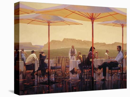 Winery Terrace-Brent Lynch-Stretched Canvas