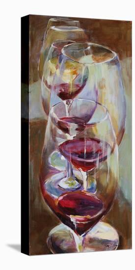 Winetasting-Amy Dixon-Stretched Canvas
