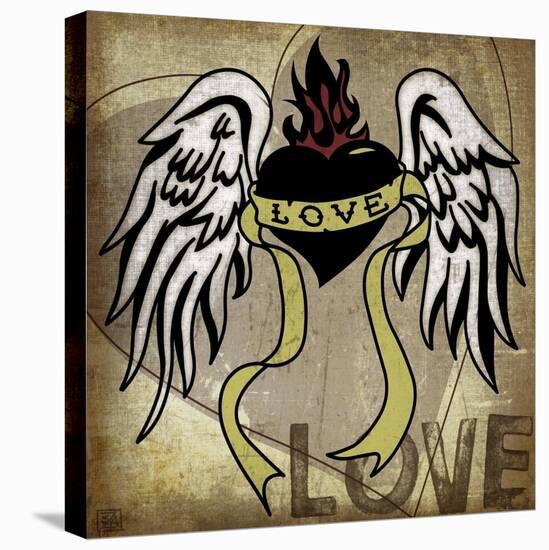 Wing Heart-Suzanna Anna-Stretched Canvas