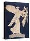 Winged Victory, Reproduction of Painting from Greek Vase, 5th Century BC-null-Premier Image Canvas