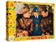 WINGS, Buddy Rogers, Clara Bow, Richard Arlen, 1927-null-Stretched Canvas