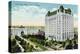 Winnipeg, Manitoba - Fort Garry Hotel, Union Depot Exterior-Lantern Press-Stretched Canvas