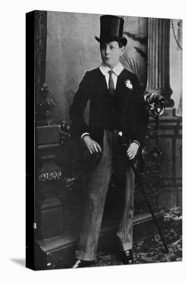 Winston Churchill as a Harrow schoolboy in 1889, (1945)-Unknown-Premier Image Canvas