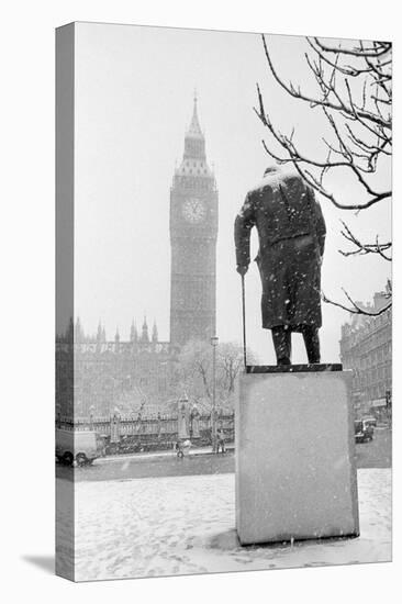 Winston Churchill by Ivor Roberts-Jones-null-Premier Image Canvas