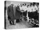 Winston Churchill Greets the England Football Team, Wembley, London, October 1941-null-Premier Image Canvas