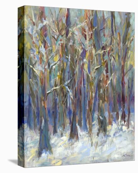 Winter Angels in the Aspen-Amy Dixon-Stretched Canvas