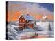Winter at the Old Mill-John Zaccheo-Premier Image Canvas
