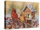 Winter Birds Buffet-William Vanderdasson-Premier Image Canvas