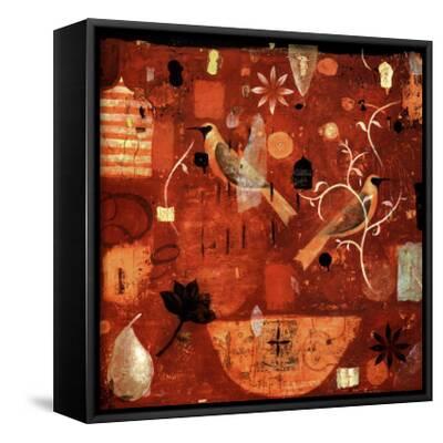 'Winter Birds' Framed Canvas Print Nicholas Wilton