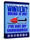 Winter Bring it Snowmobile-Mark Frost-Premier Image Canvas