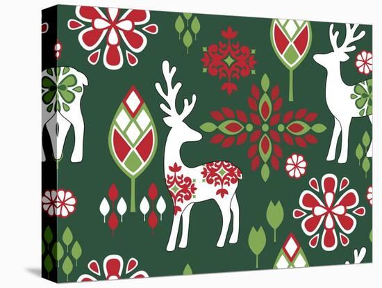 Winter Deer-Joanne Paynter Design-Premier Image Canvas