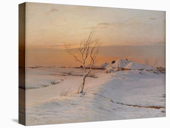 Winter Evening, 1895-Nikolai Nikanorovich Dubovskoy-Premier Image Canvas