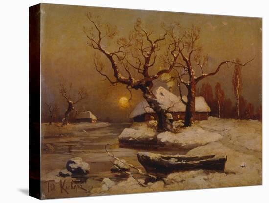 Winter Evening, 1911-Juli Julievich Klever-Premier Image Canvas