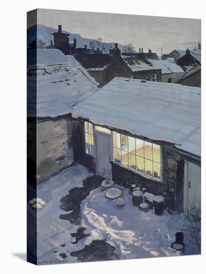 Winter Evening - My Studio-John Cooke-Premier Image Canvas