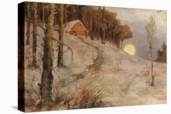 Winter Forest in a Rays of Evening Sun, 1902-Juli Julievich Klever-Premier Image Canvas