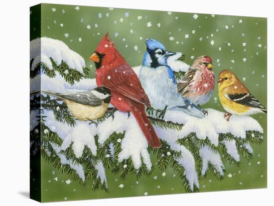 Winter Friends-William Vanderdasson-Premier Image Canvas