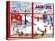 Winter Fun - Jack and Jill, January 1949-Janet Smalley-Premier Image Canvas