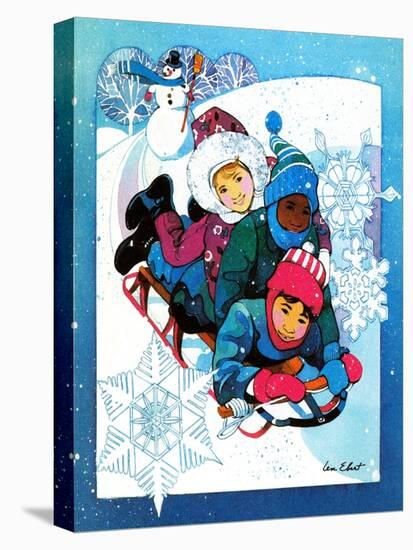 Winter Fun - Jack & Jill-Len Ebert-Premier Image Canvas