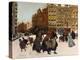 Winter in Amsterdam, C.1898-Georg-Hendrik Breitner-Premier Image Canvas