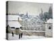 Winter in Louveciennes-Alfred Sisley-Premier Image Canvas