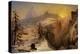 Winter in Switzerland, 1860-Jasper Francis Cropsey-Premier Image Canvas