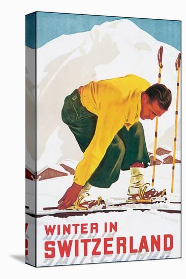 Winter in Switzerland-E^ Hermes-Stretched Canvas