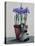 Winter Irises and Zebra-Christopher Ryland-Premier Image Canvas