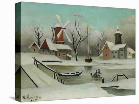 Winter (L'Hiver), 1907-Henri Rousseau-Premier Image Canvas