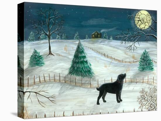 Winter Labrador-Tina Nichols-Premier Image Canvas