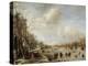 Winter Landscape, 1645-Aert van der Neer-Premier Image Canvas