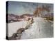 Winter Landscape at Lillehammer, 1906-Fritz Thaulow-Premier Image Canvas