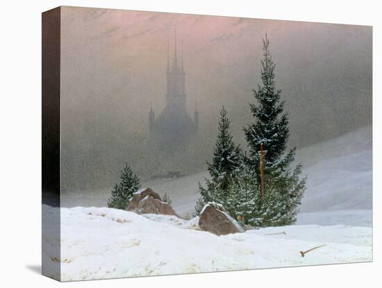 Winter Landscape, C.1811-Caspar David Friedrich-Premier Image Canvas