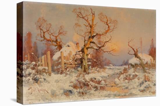 Winter Landscape in the Evening Sun-Juli Julievich Klever-Premier Image Canvas