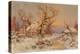 Winter Landscape in the Evening Sun-Juli Julievich Klever-Premier Image Canvas