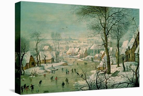 Winter Landscape-Pieter Brueghel the Younger-Premier Image Canvas