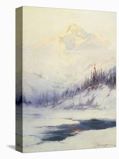 Winter Morning, Mount Mckinley, Alaska-Sidney Laurence-Premier Image Canvas