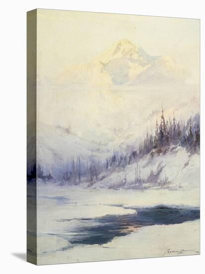 Winter Morning, Mount Mckinley, Alaska-Laurence Sydney-Premier Image Canvas