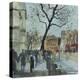 Winter Morning - Whitehall, London-Susan Brown-Stretched Canvas