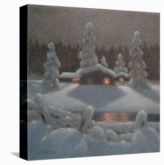 Winter Night-Bror Lindh-Premier Image Canvas