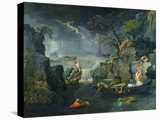 Winter, or the Flood, 1660-64-Nicolas Poussin-Premier Image Canvas