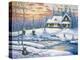 Winter Retreat-John Zaccheo-Premier Image Canvas