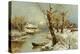 Winter River Landscape, 1897-Juli Julievich Klever-Premier Image Canvas