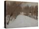 Winter Road to Domotkanovo, 1904-Valentin Alexandrovich Serov-Premier Image Canvas