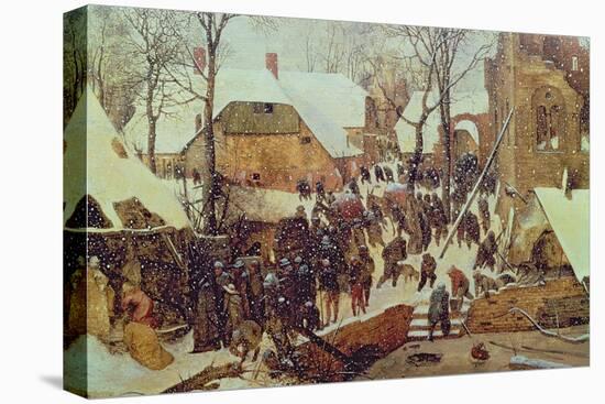 Winter Scene-Pieter Bruegel the Elder-Premier Image Canvas