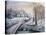 Winter Sunrise-Carl Valente-Stretched Canvas