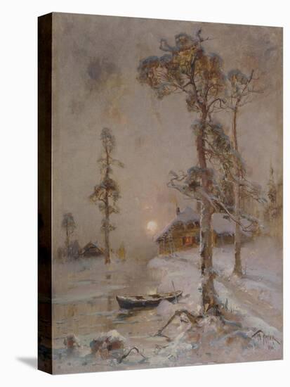 Winter Sunset, 1900-Juli Julievich Klever-Premier Image Canvas