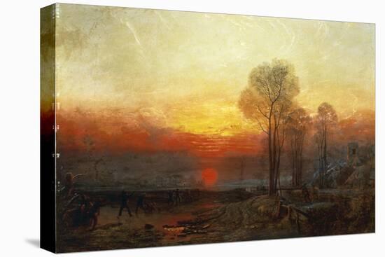 Winter Sunset - a Slide, 1850-Francis Danby-Premier Image Canvas