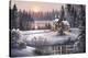 Winter Sunset-Dubravko Raos-Stretched Canvas