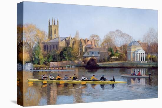 Winter Training at Hampton-Timothy Easton-Premier Image Canvas