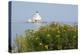 Wisconsin, Lake Michigan, Manitowoc. Historic Breakwater Light-Cindy Miller Hopkins-Premier Image Canvas